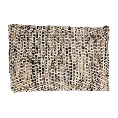 Sleek Striped Throw Pillow