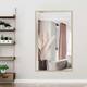 Neutypechic Huge Modern Metal Framed Floor Mirror - 51x31 - Gold