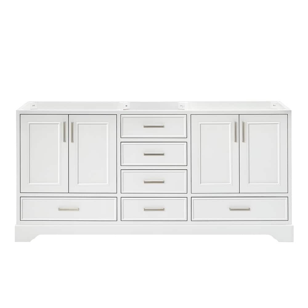 Ariel M072D-BC Stafford 73" Double Free Standing Vanity Cabinet Only