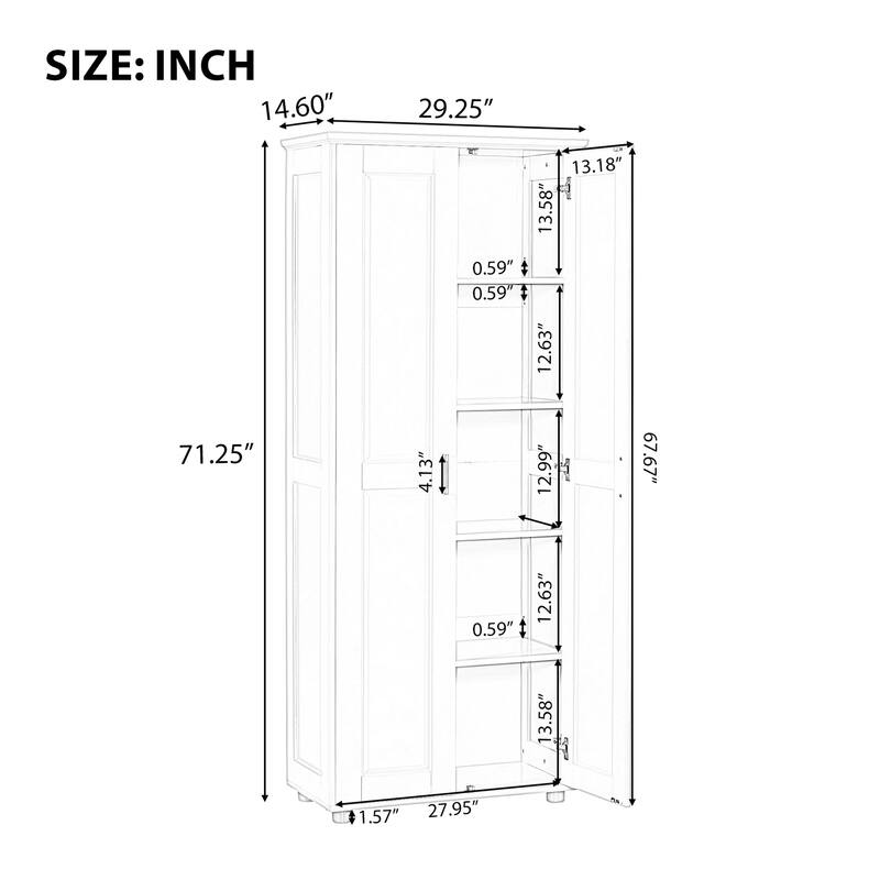 Storage Cabinet with Two Doors