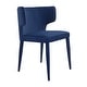 preview thumbnail 25 of 37, Extended Wingback Modern Dining Chair