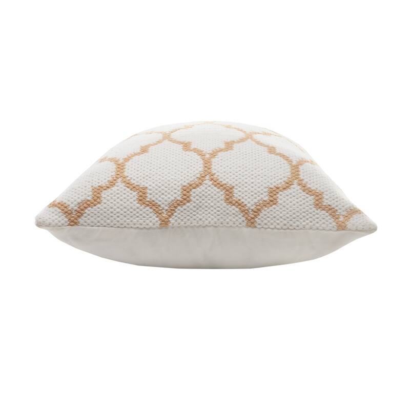 Sevita Geometric Lattice Indoor/Outdoor Throw Pillow