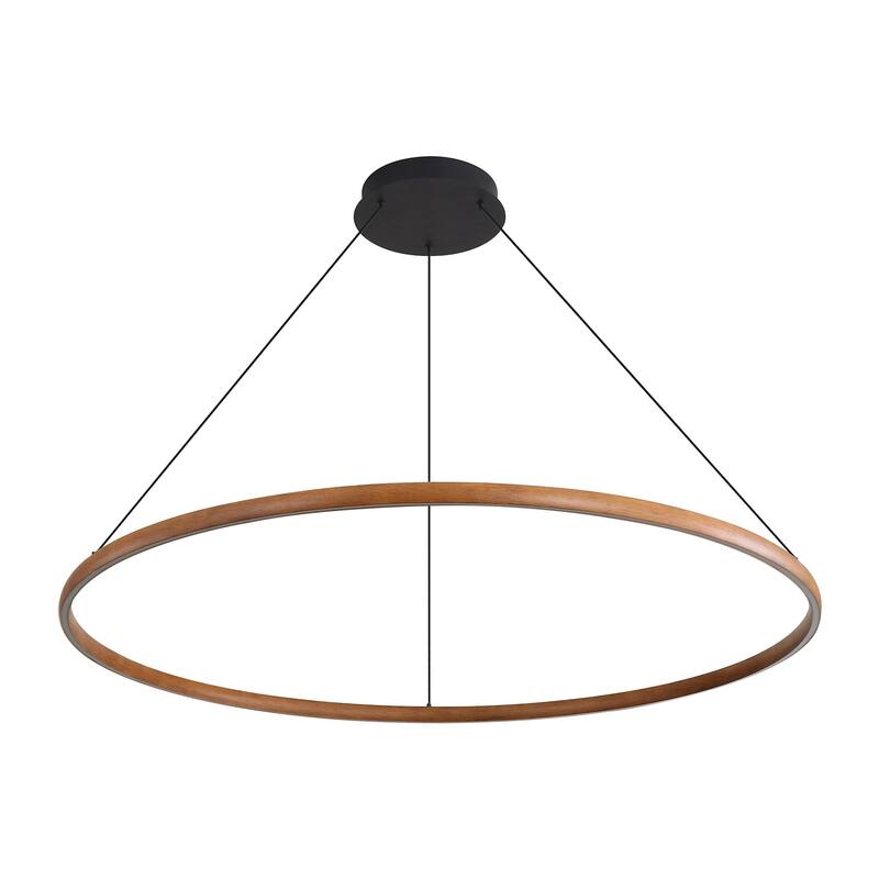 Golden Lighting 5460-71 Veritas 71" Wide Ring Chandelier