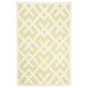 preview thumbnail 52 of 143, SAFAVIEH Handmade Flatweave Dhurries Michaele Modern Moroccan Wool Rug 4' x 6' - Light Green/Ivory - Rectangle