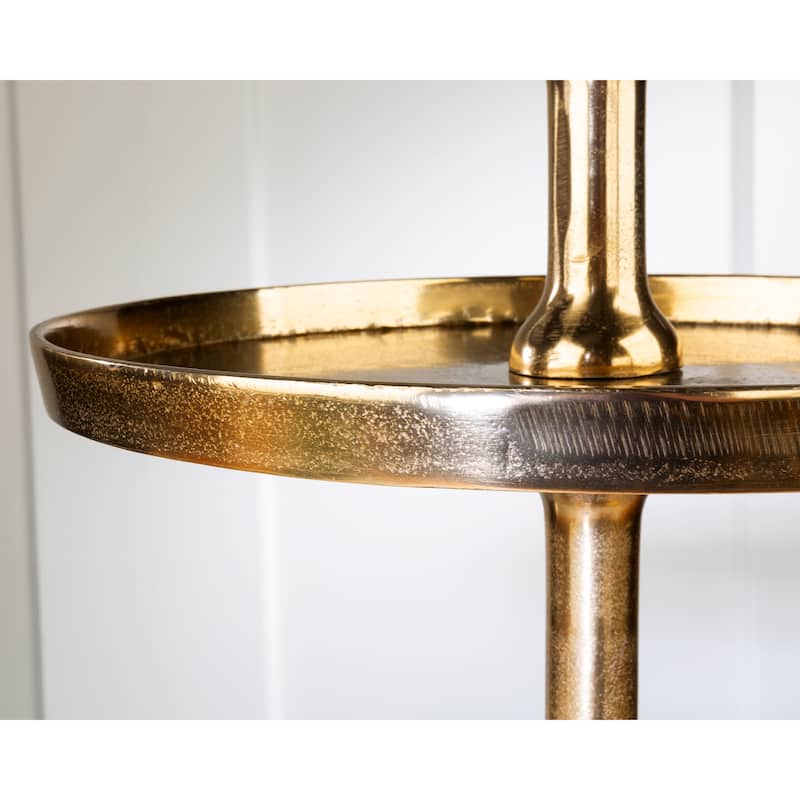 Round Tiered Metal Stand