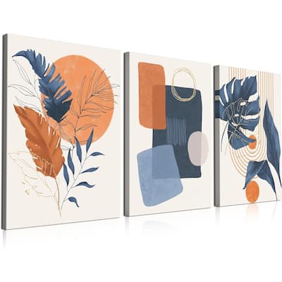 Boho Wall Art Painting Set of 3