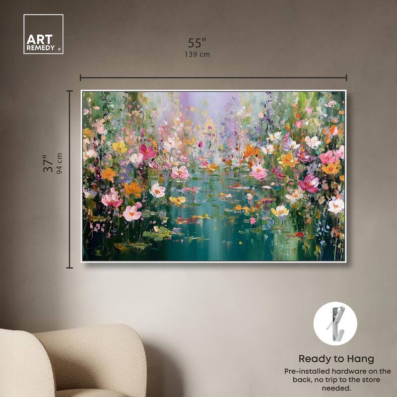 Picturesque Colors Canvas by Art Remedy