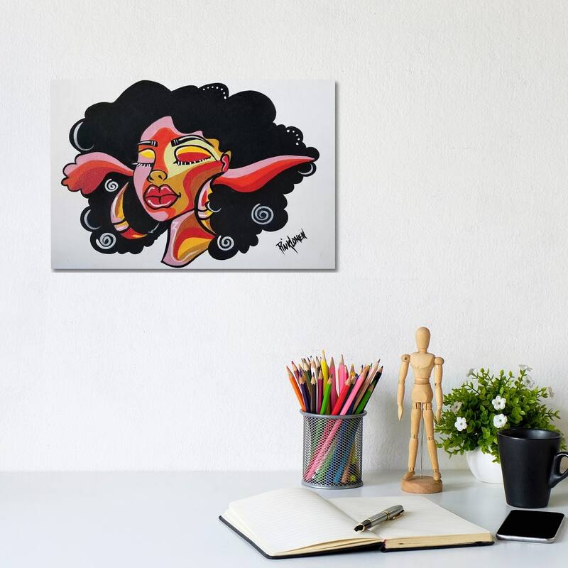 iCanvas "Milkshake" by Pinklomein Canvas Print - 8x12x0.75