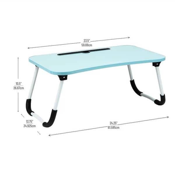 dimension image slide 3 of 4, Reader Foldable Bed Tray