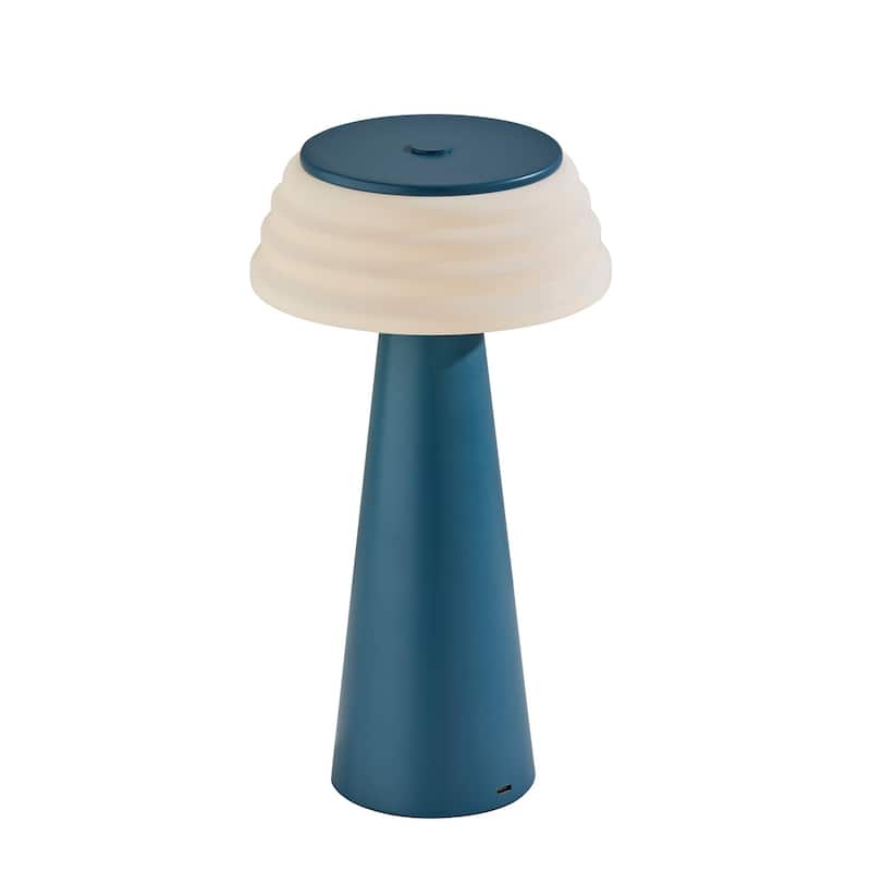 Jacky Cordless LED Table Lamp - Dusty Blue