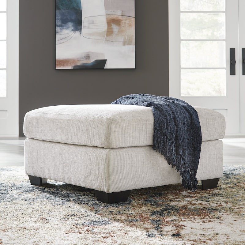 Signature Design by Ashley Aviemore Oversized Accent Ottoman - Beige