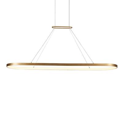 Kuzco Lighting PD19359AN LED Pendant Eerie Antique Brass - Exact Size