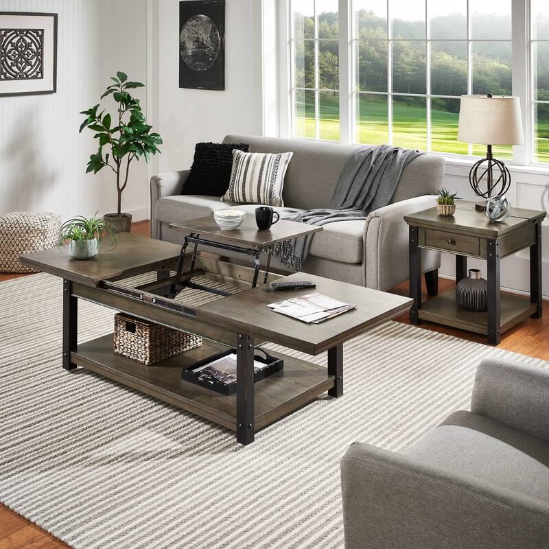 Richter Wood Finish Table Set by iNSPIRE Q Classic