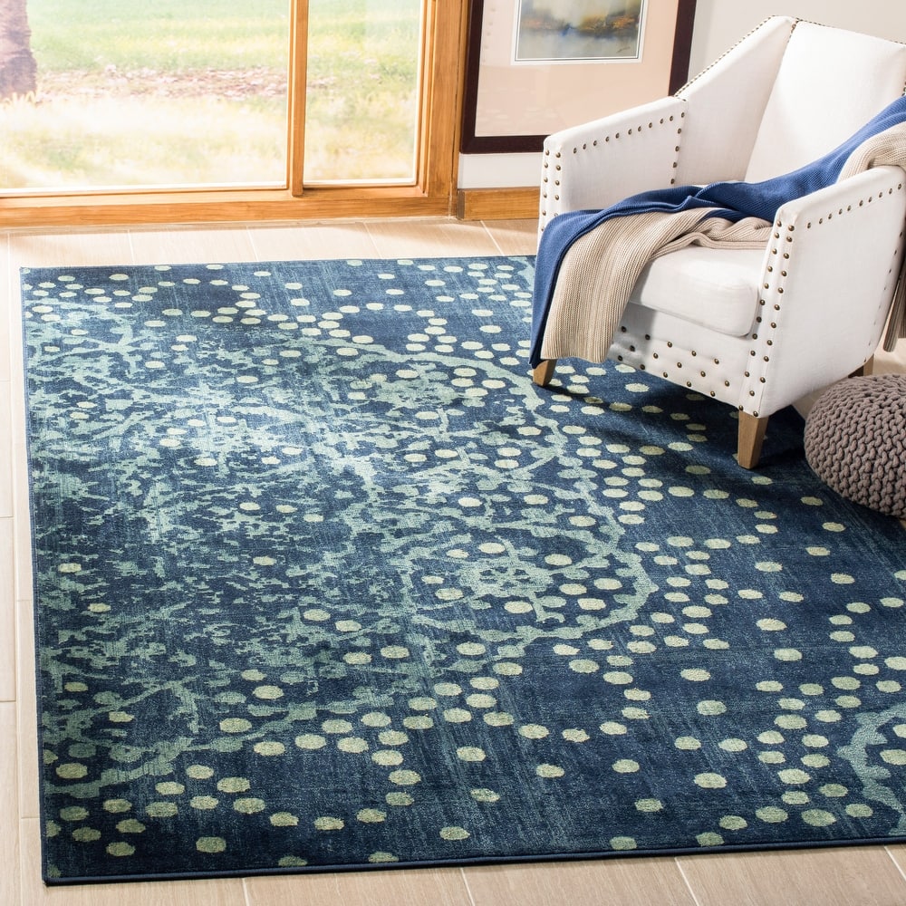 SAFAVIEH Constellation Vintage Boho Sigridur Modern Abstract Viscose Rug