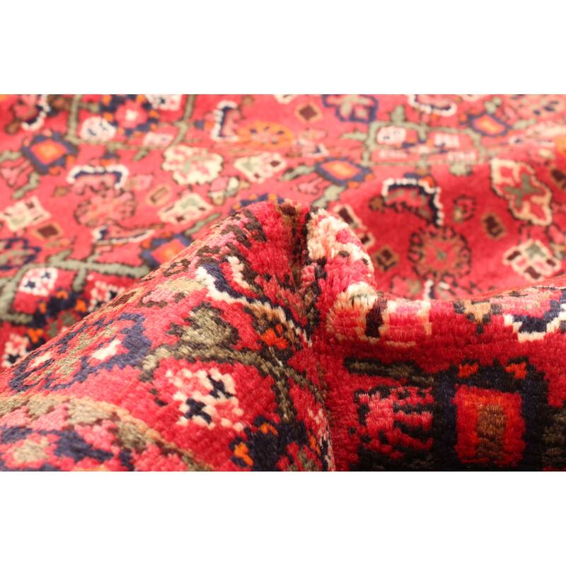 ECARPETGALLERY Hand-knotted Andelz Red Wool Rug - 2'10 x 15'9