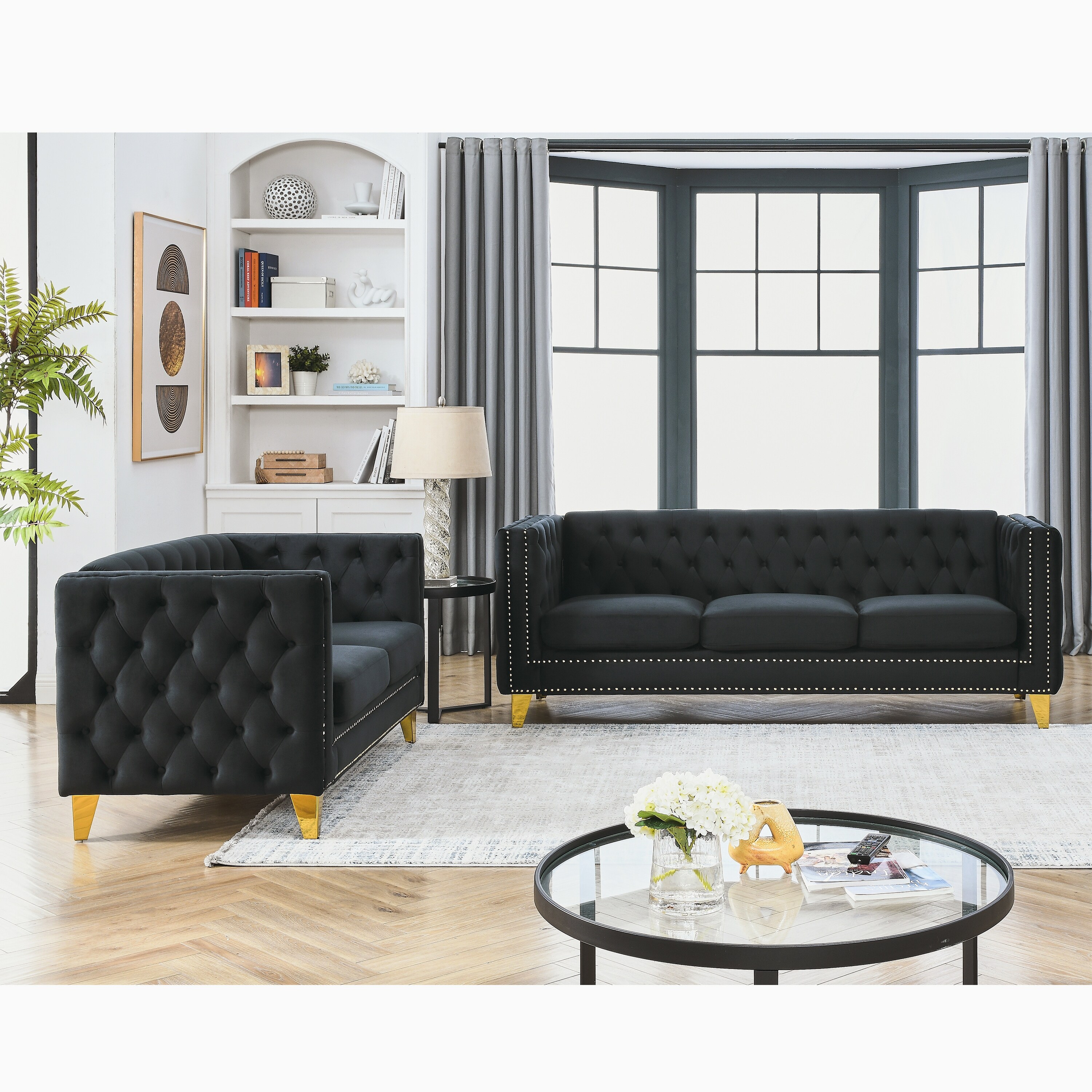 Deep seated couch best sale sectional