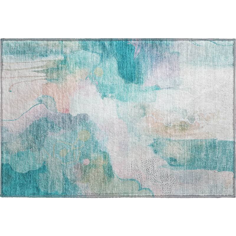 Premium Washable Super Soft Abstract Contemporary Mayfield Rug