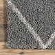 preview thumbnail 16 of 48, Nuloom Kesha Contemporary Trellis Shag Area Rug