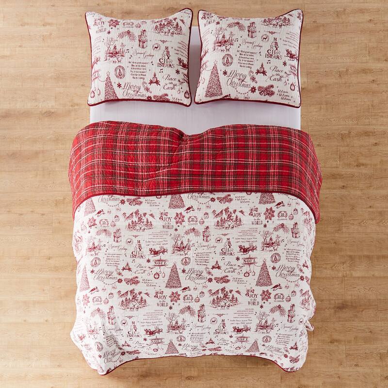 Yuletide Full/Queen Quilt Set - Levtex Home