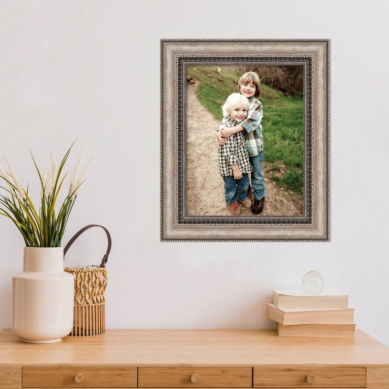 Lyla Ornate Silver Framed Picture Frame, Photo Frame