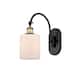 Option Black Antique Brass / Matte White