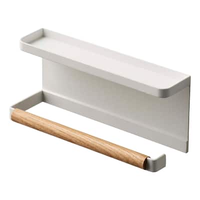 Yamazaki Home Magnetic Umbrella Holder, Steel and Wood