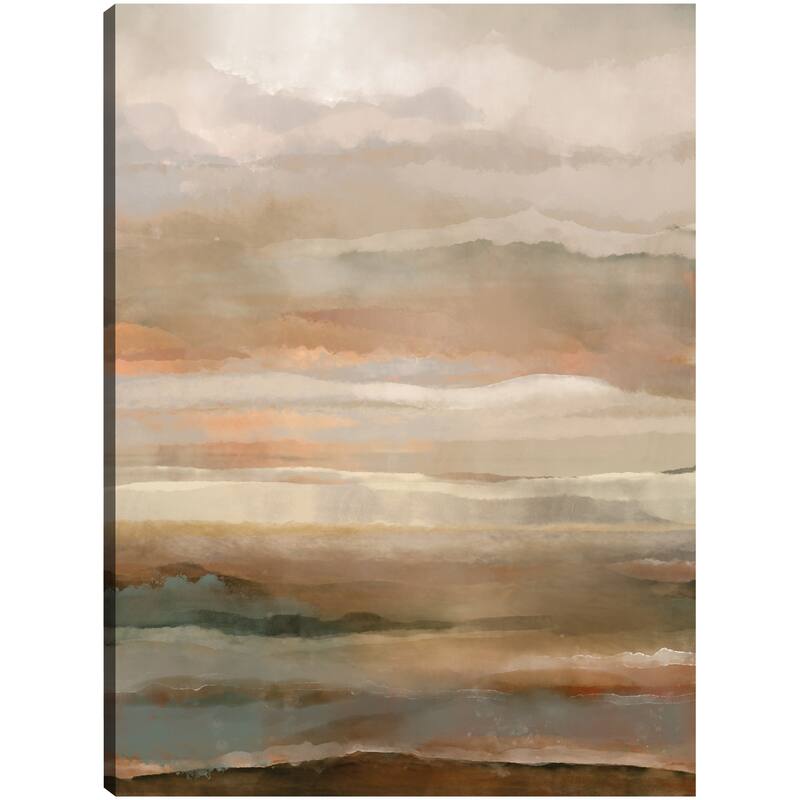 Washed Sunset II By Studio Arts Canvas Art Print