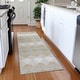 preview thumbnail 113 of 132, Premium Washable Super Soft Diamond Modern Mayfield Rug Beige - 2'3" x 7'6"