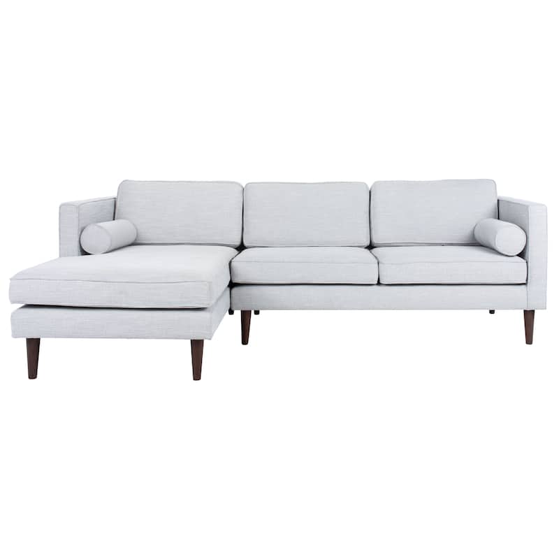 SAFAVIEH Couture Dulce Mid-Century Chaise Sofa - 98"W x 60"D x 33"H