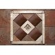 preview thumbnail 4 of 4, 6" x 6" Hammered Copper Tile - Quantity 8 (T6DBH_PKG8)