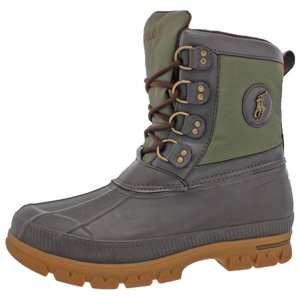 Shop Polo Ralph Lauren Mens Lowen Pac Boots Rubber Winter