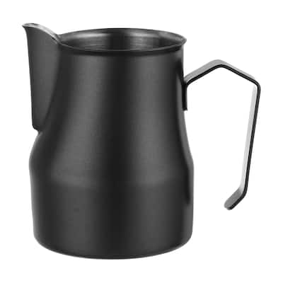 Milk Frothing Pitcher, 12oz/350ml with Handle for Home Cafe