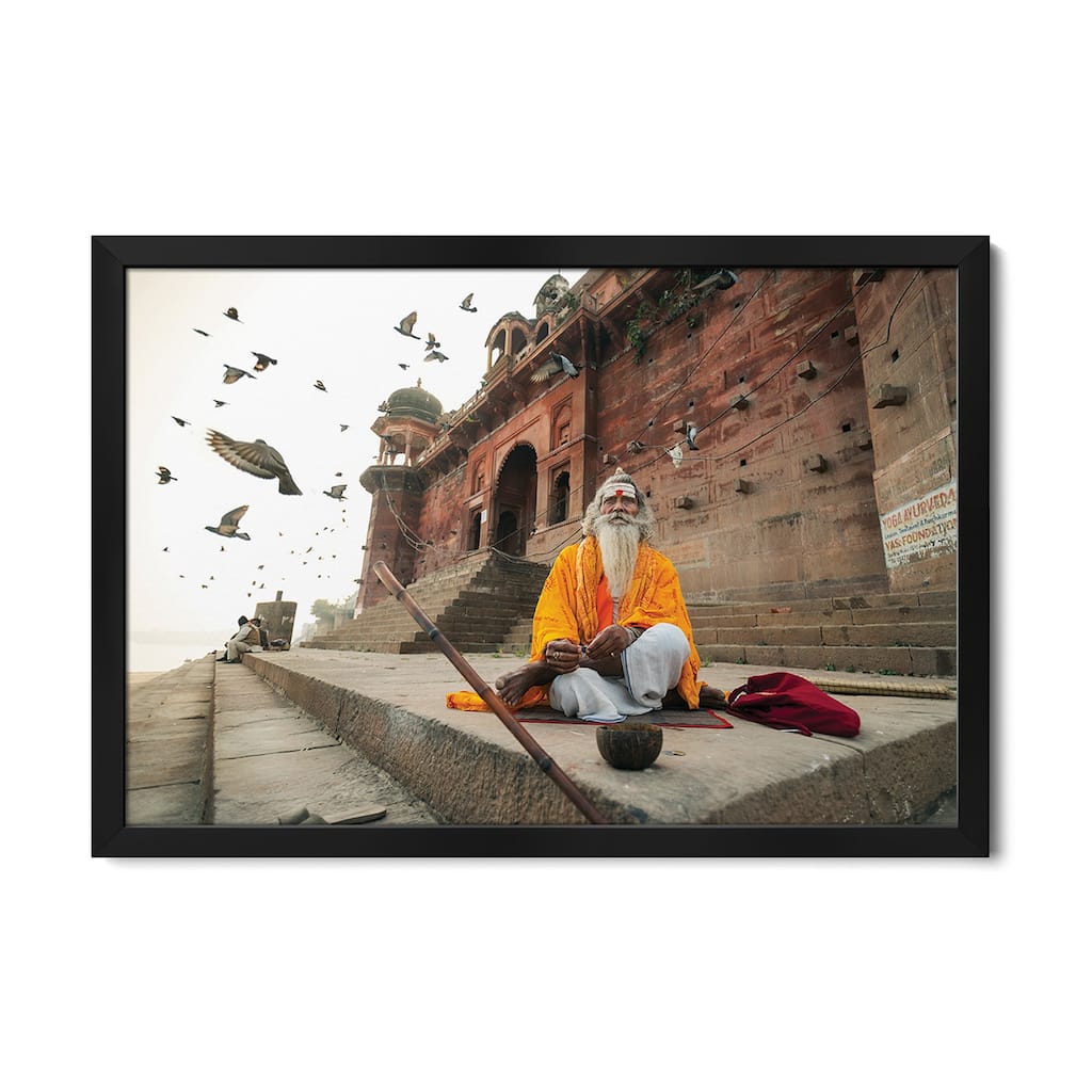 Moksha Premium Framed Poster by Rakesh J.V