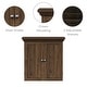 preview thumbnail 12 of 19, Teamson Home Stratford Classic Wall Cabinet with Adjustable Shelves