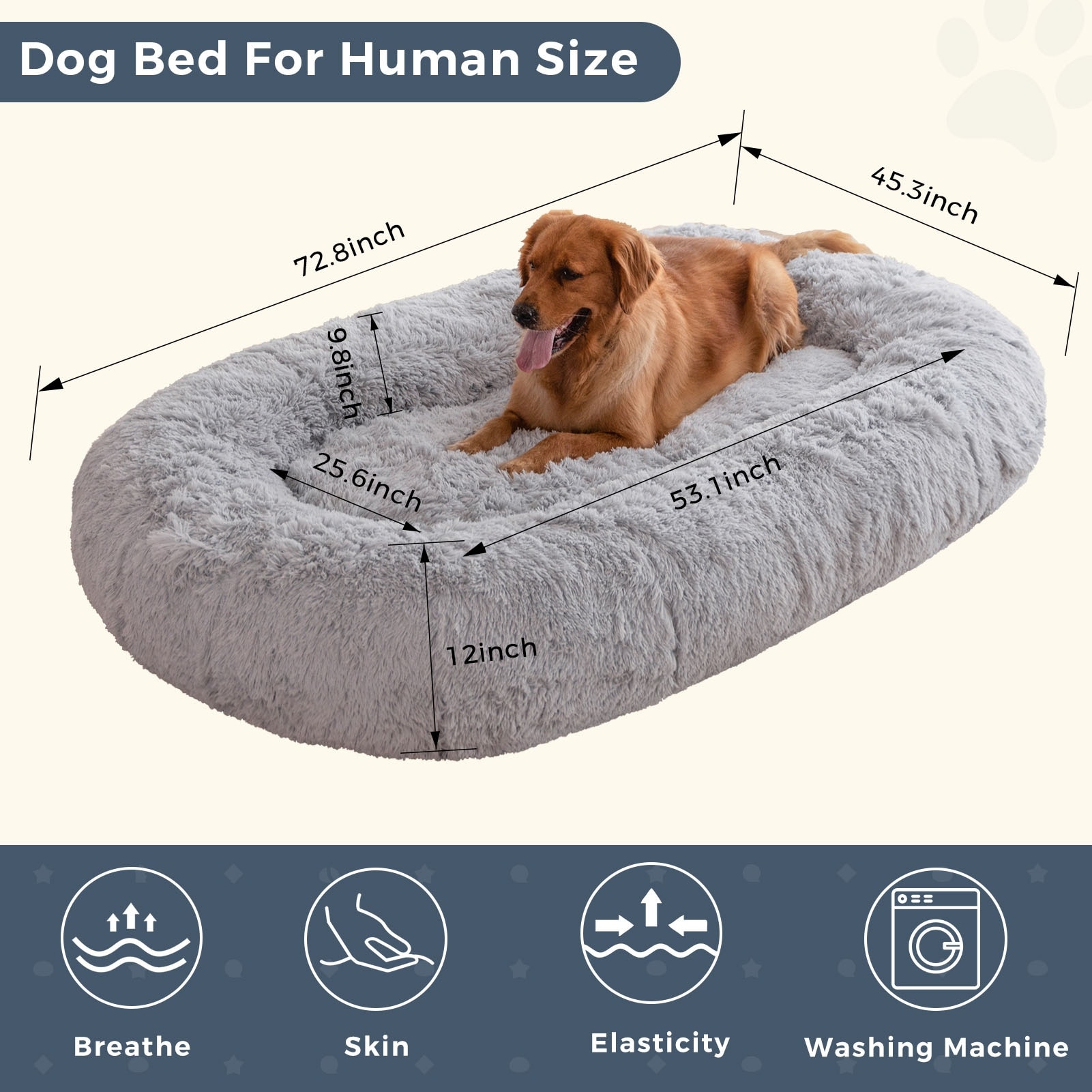 Bed bath and beyond large dog beds outlet