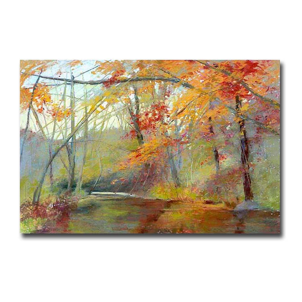 Cherish the Day by Maureen Spinale Gallery Wrapped Canvas Giclee Art (24 in x 36 in)