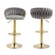 preview thumbnail 31 of 42, Modern Swivel Counter Height Bar Stools Adjustable Counter Stool With Backs