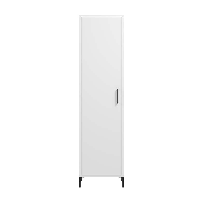 Essence Narrow Storage Cabinet with Door by Bush Furniture