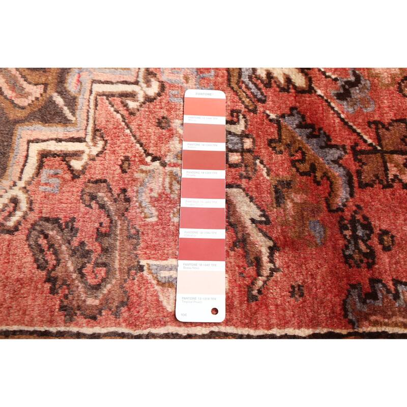 ECARPETGALLERY Hand-knotted Sarabi Light Red Wool Rug - 6'4 x 9'7
