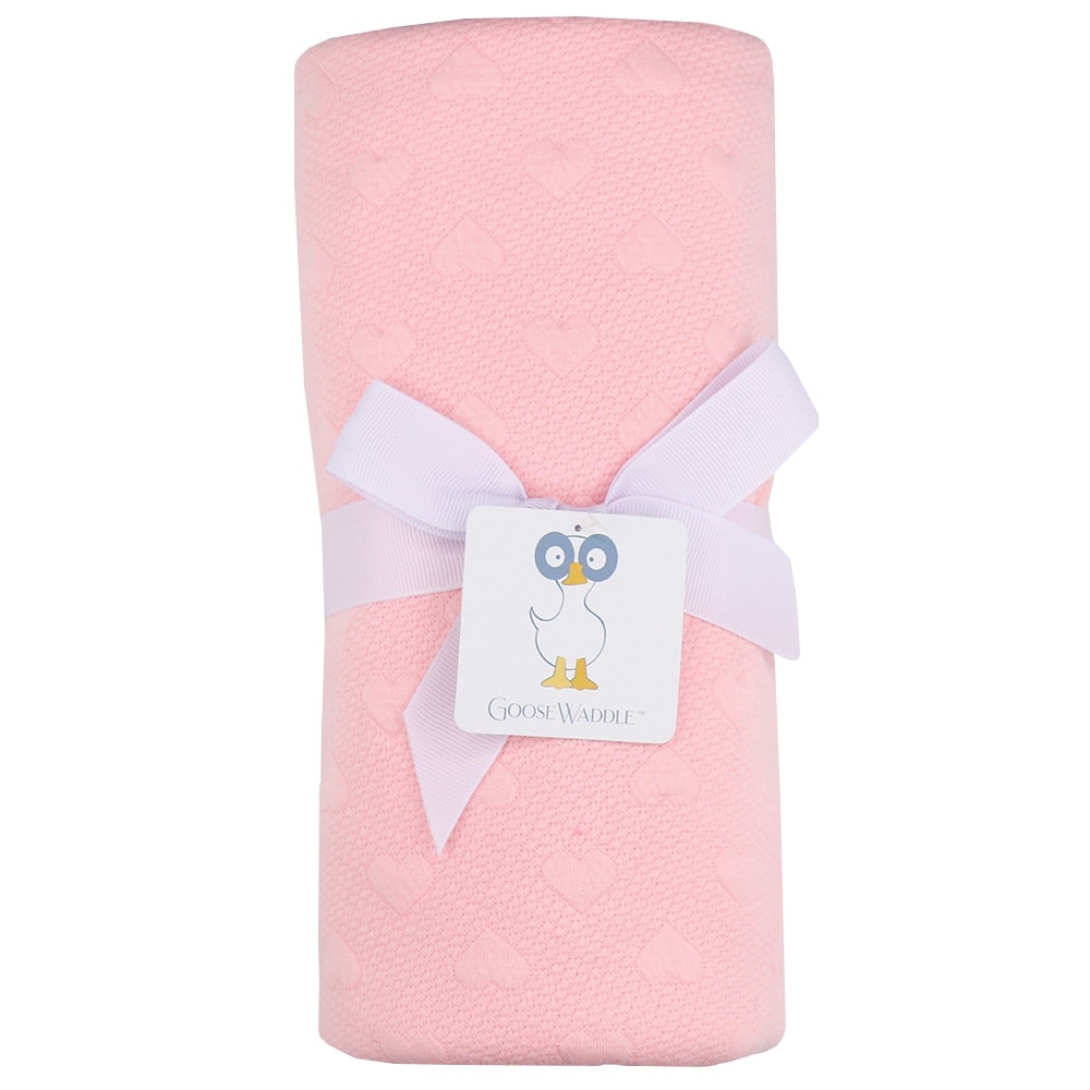 Pink Knit Blanket