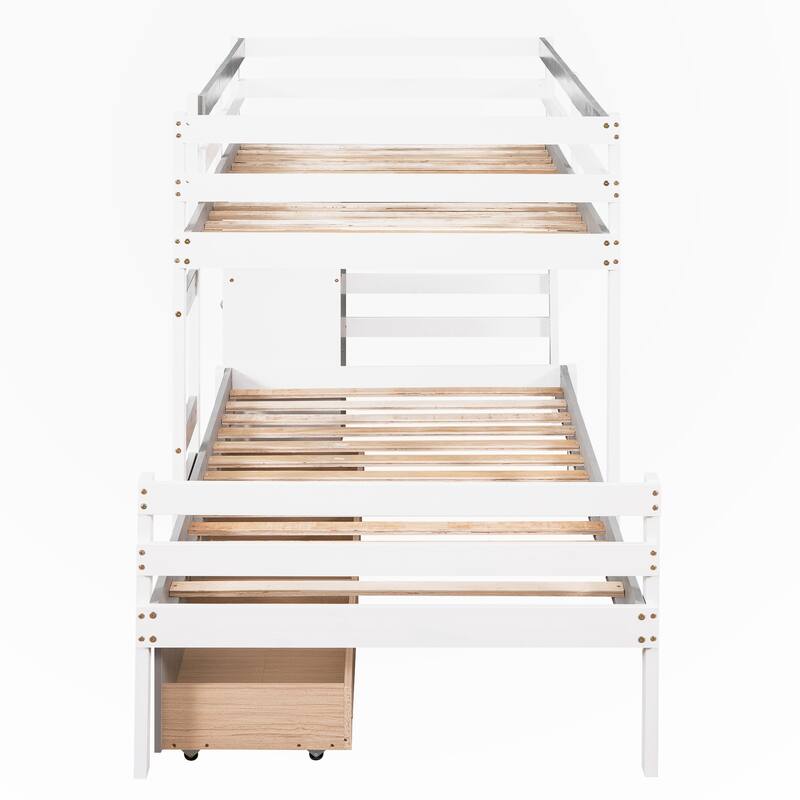Twin over Twin Loft Bunk Bed