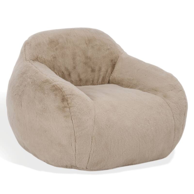 SAFAVIEH Couture Lorianna Bean Bag Chair - 39"W x 39"D x 30"H