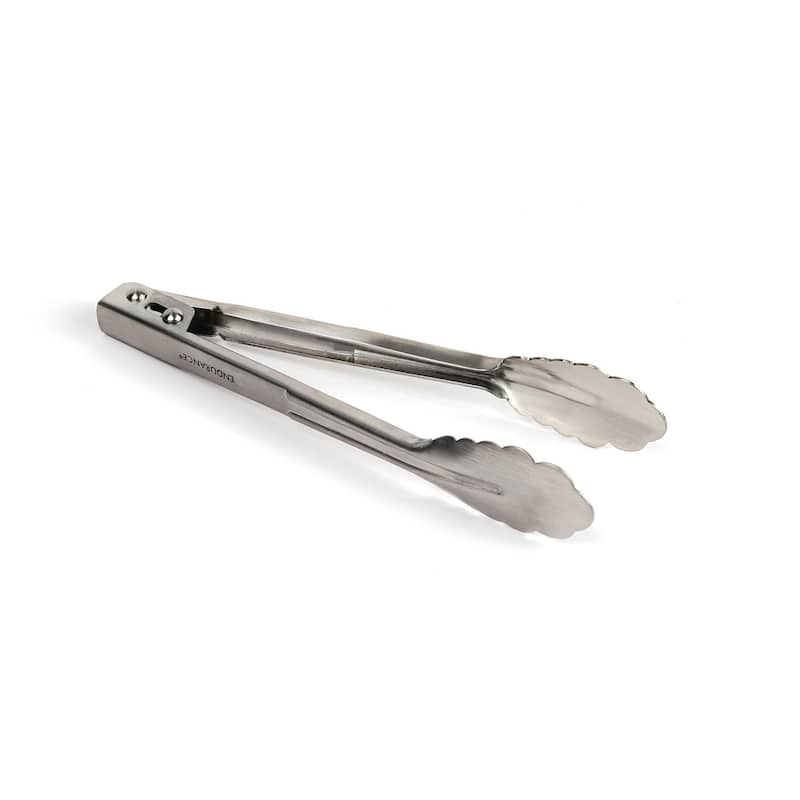 Locking Kitchen Tongs Large 12-inch or Mini 6-Inch