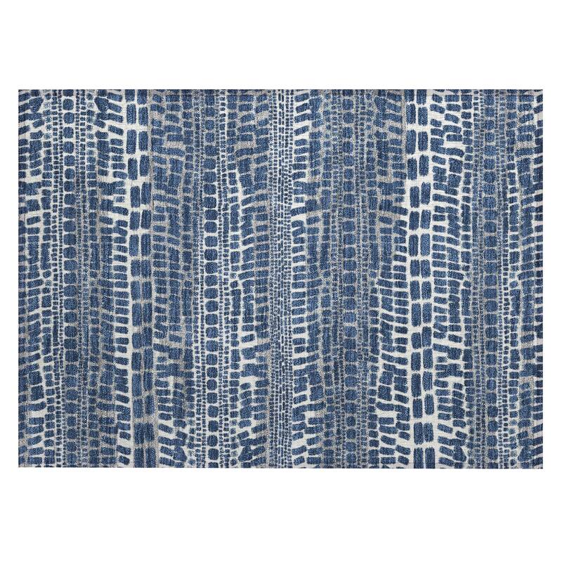 Machine Washable Indoor/ Outdoor Modern Winfield Chantille Rug
