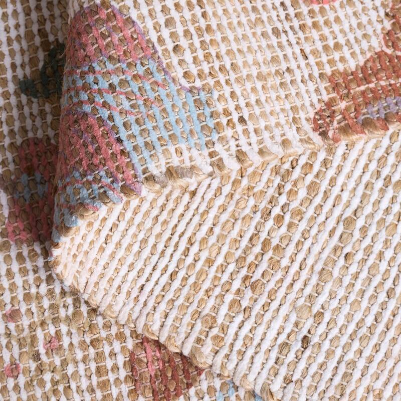 SAFAVIEH Handmade Saffron Aniko Jute & Chenille Rug