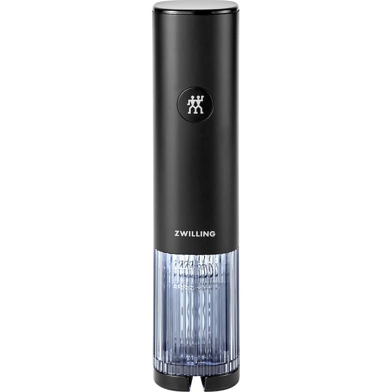 ZWILLING Enfinigy Electric Wine Bottle Opener - Black - 1 unit - Black - 1 unit