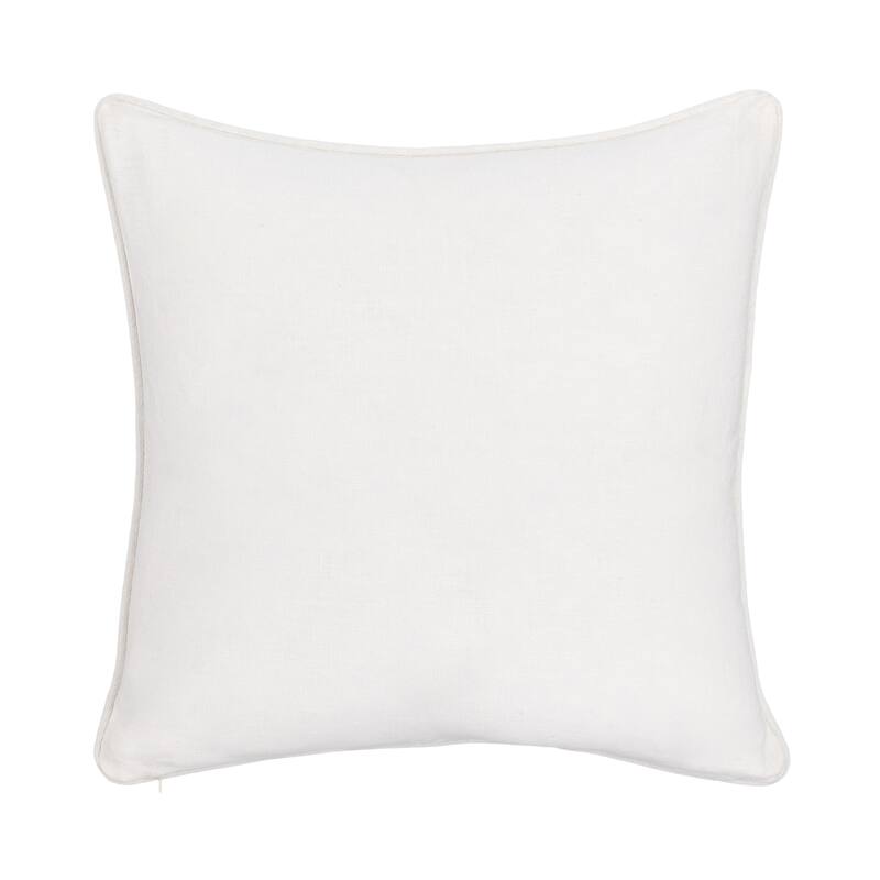 Villa by Classic Home Bedford Linen Fabric Throw Pillow