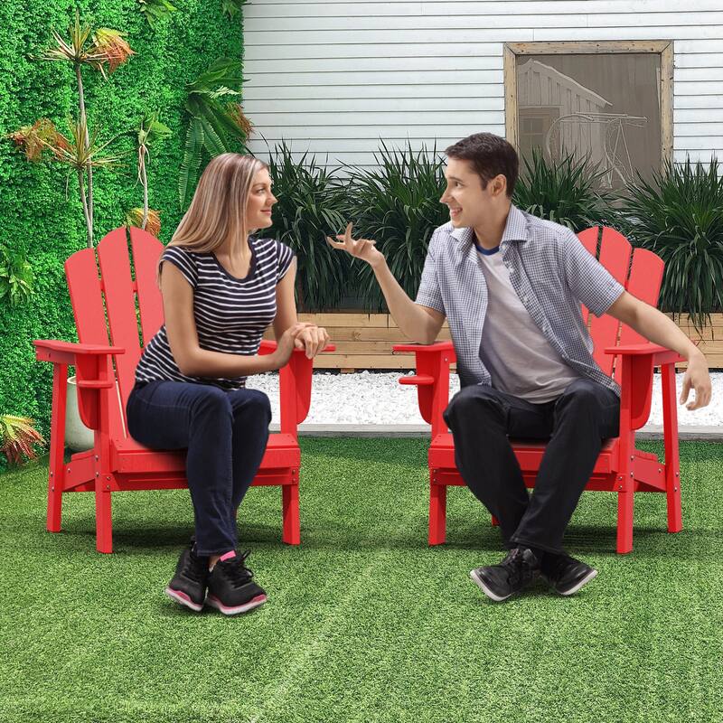 Outdoor Adirondack Chairs Outdoor Chair Plastic Lawn Chairs for Outdoor Use Set of 2