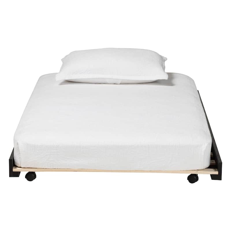 Lucera Trundle - Underbed Low-Profile Rolling Base for Daybeds and Guest Rooms