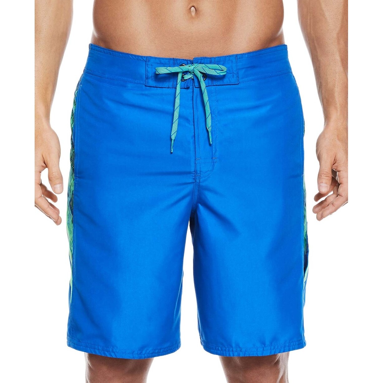 blue nike swim trunks